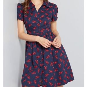 Summer school cool shirt dress